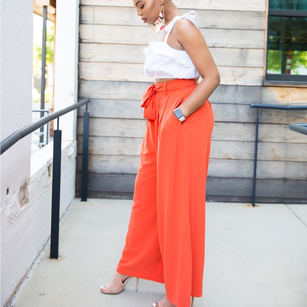 Wide -Leg Pants